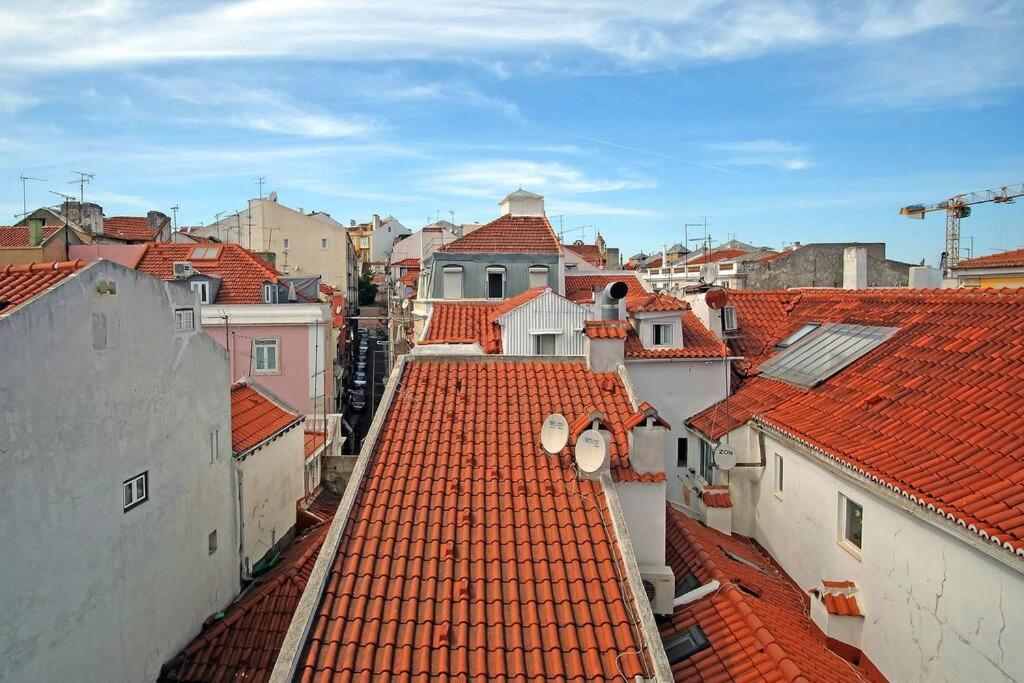 Apartamento Bh4d With View Heart Of Bairro Alto * Bright 4d * 3+1 Br *